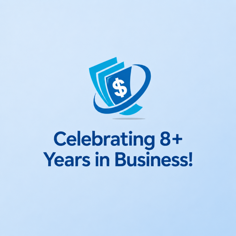 Celebrating 8+ Years in Business!